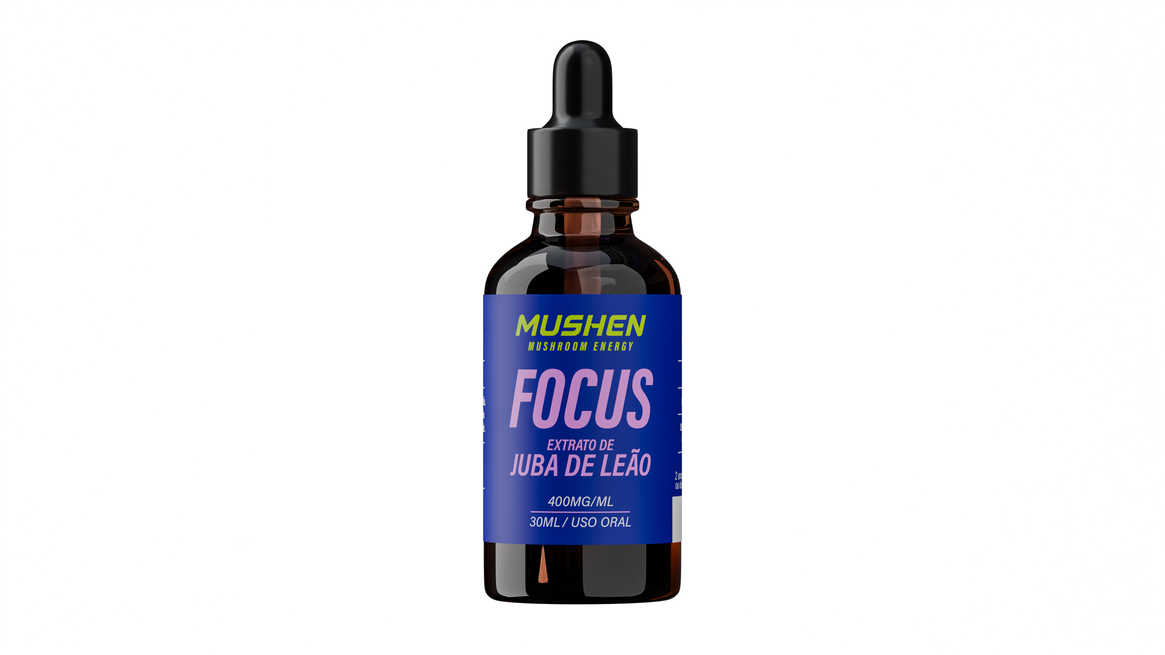 Focus Mushen – Extrato de Juba de Leão – 400mg/ml – 30ml