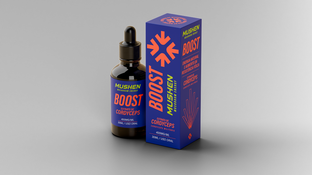 Boost Mushen – Extrato de Cordyceps – 400mg/ml – 30ml