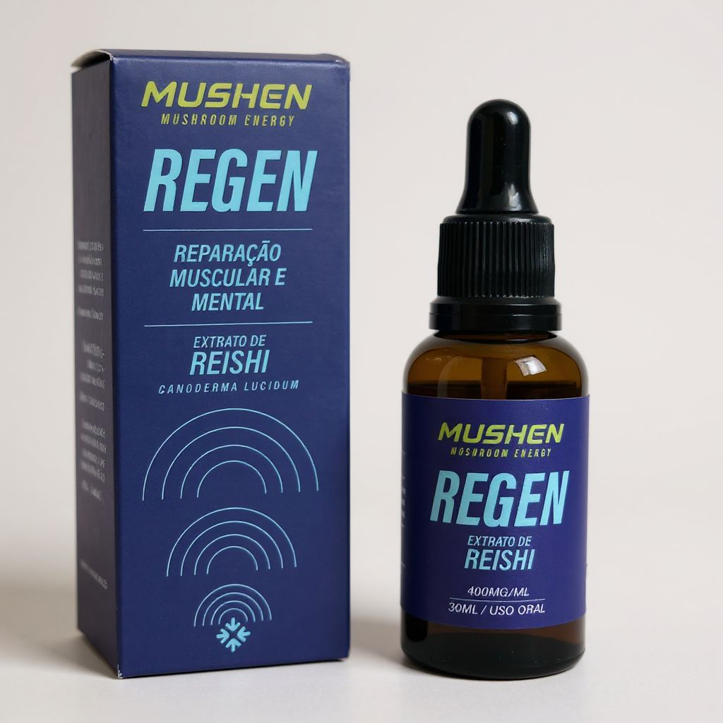 Regen Mushen – Extrato de Reishi – 400mg/ml – 30ml