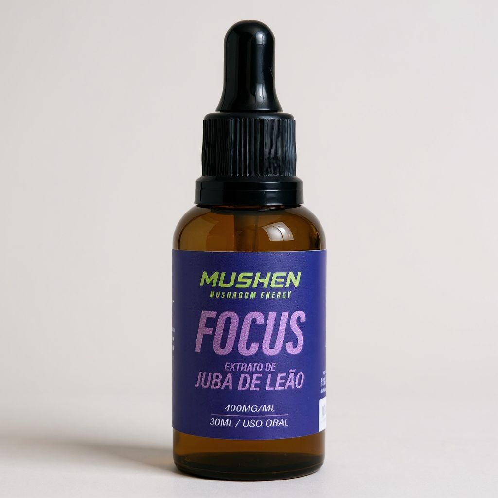Focus Mushen – Extrato de Juba de Leão – 400mg/ml – 30ml