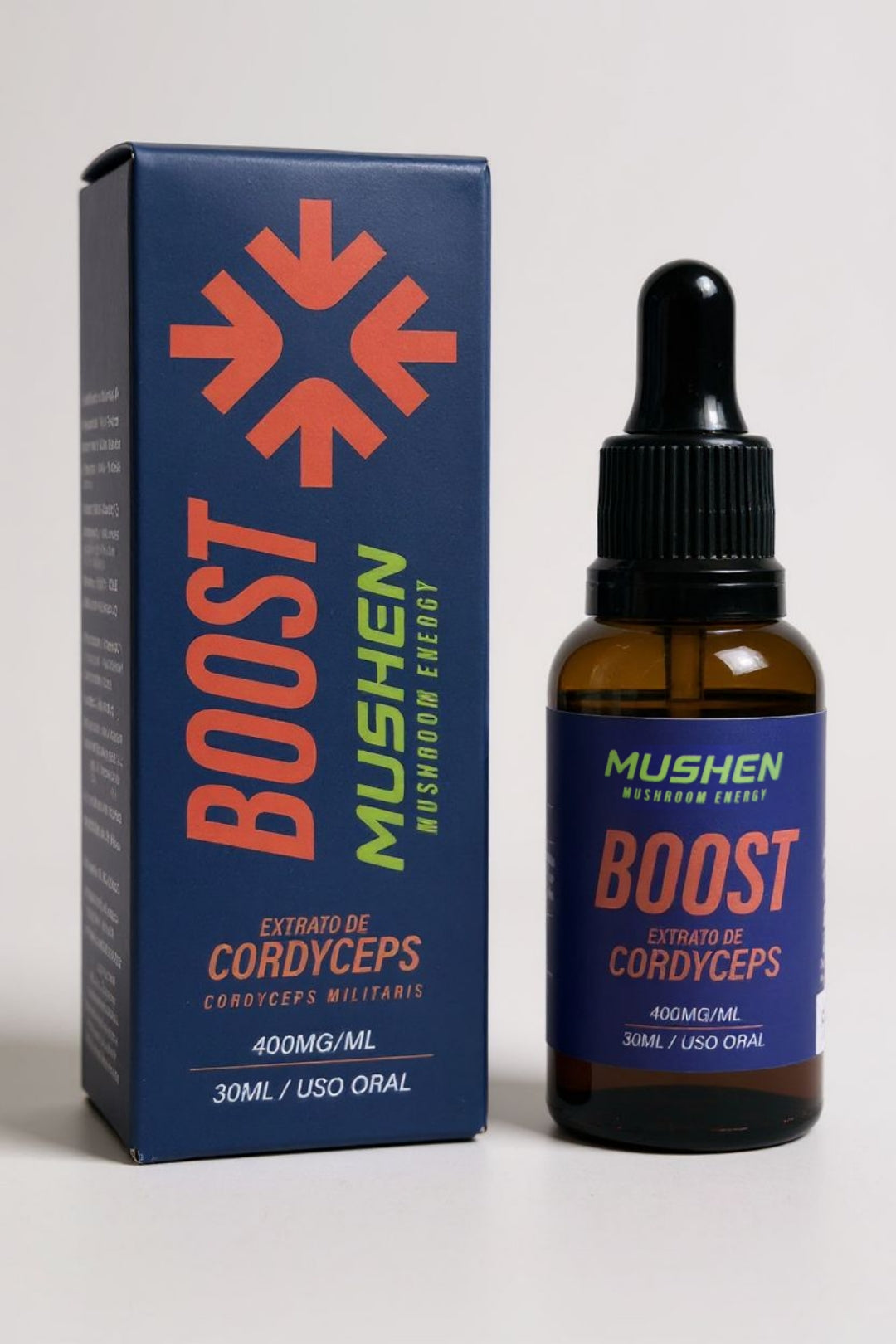 Boost Mushen – Extrato de Cordyceps – 400mg/ml – 30ml